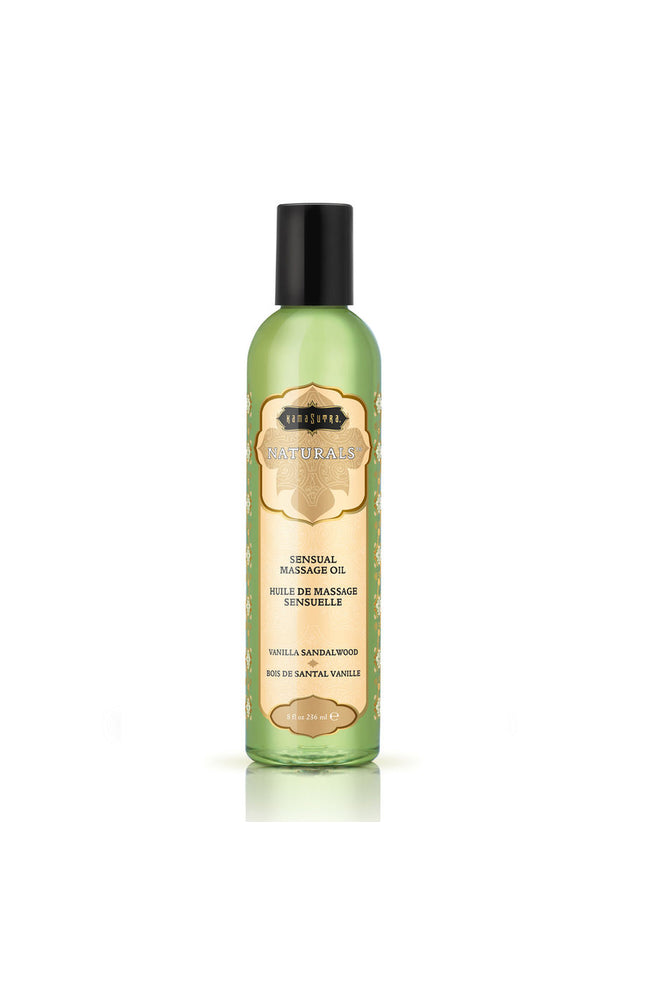 KAMASUTRA - OLIO DA MASSAGGIO ALLA VANIGLIA CON LEGNO DI SANDALO 236ML