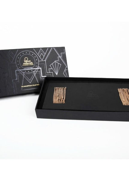 BIJOUX - GIOIELLO MAGNIFIQUE CON CATENA IN METALLO PER VITA DORATA