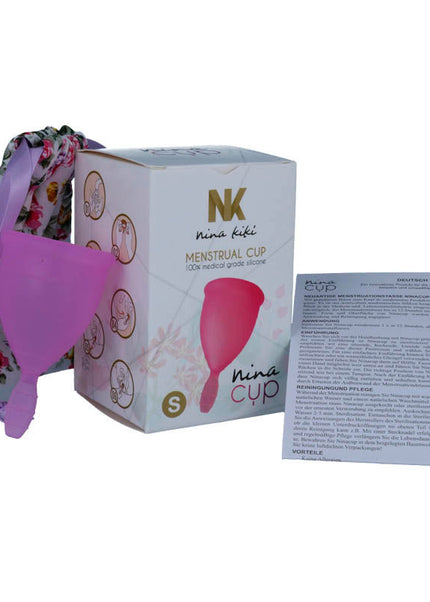 NINA KIKÍ - COPPA MESTRUALE VIOLA - TAGLIA S