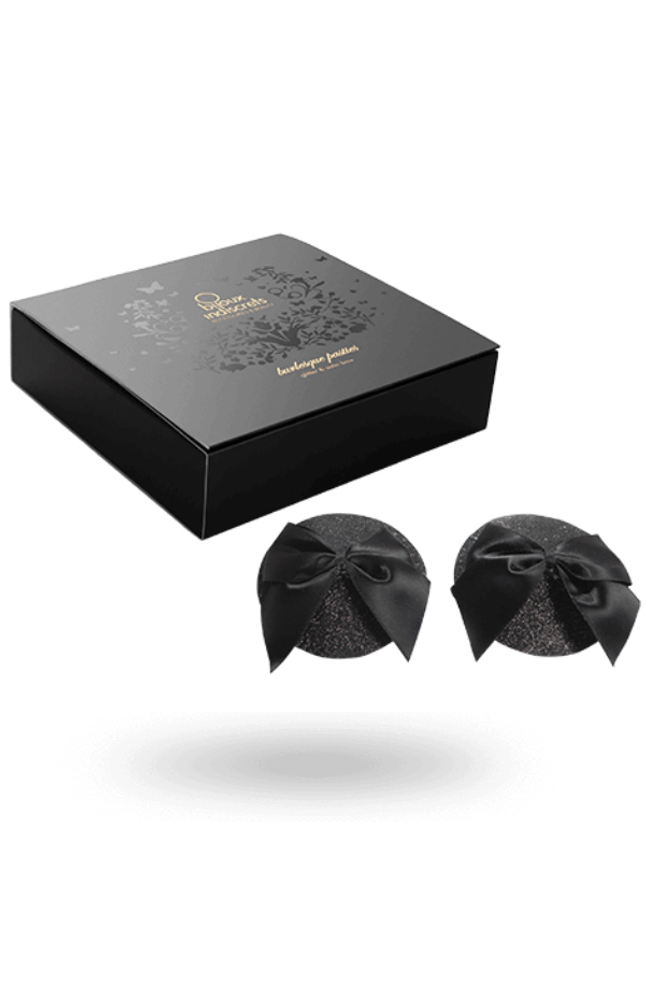 BIJOUX - COPRITEZZOLI BURLESQUE LUCIDI CON FIOCCO