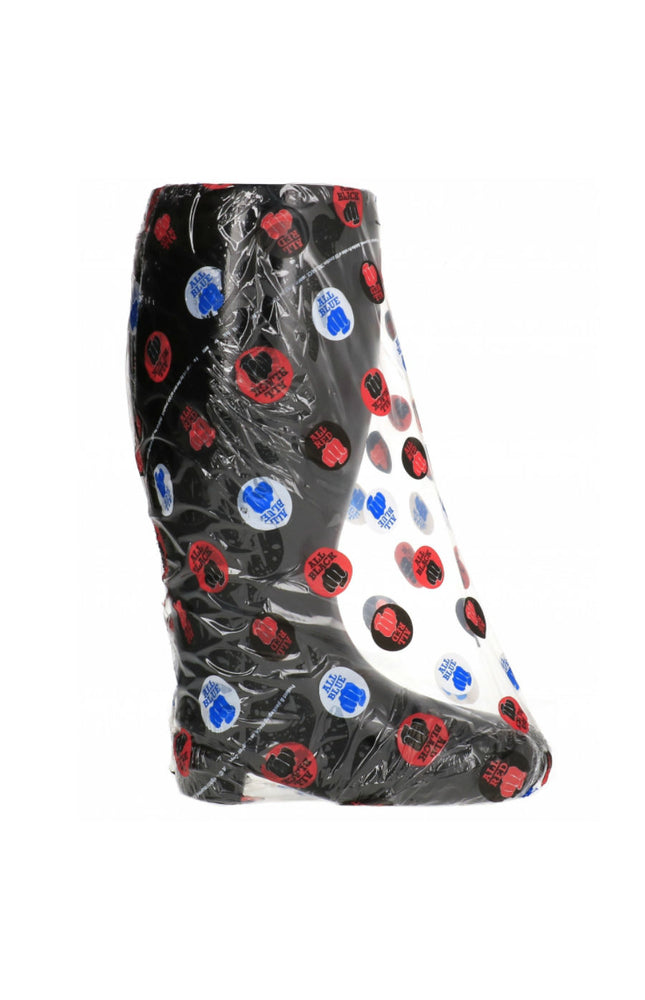 ALL BLACK - STIVALE DA FISTING SOFT GIGANTE 31 CM