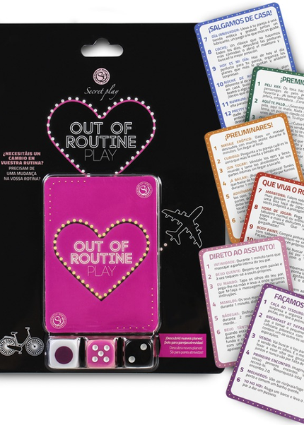 SECRETPLAY - GIOCO CAMBIA LA TUA ROUTINE VERSIONE FUORI ROUTINE (ES/EN)