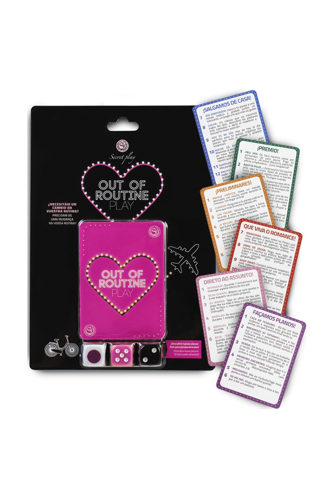 SECRETPLAY - GIOCO CAMBIA LA TUA ROUTINE VERSIONE FUORI ROUTINE (ES/EN)