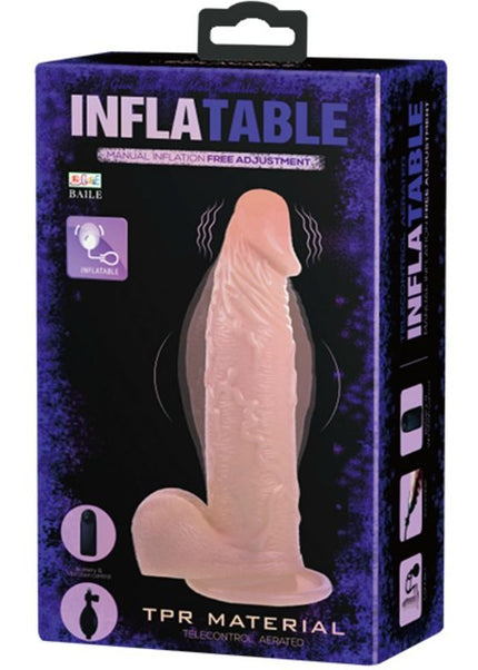 BAILE - DILDO VIBRANTE E GONFIABILE REALISTICO