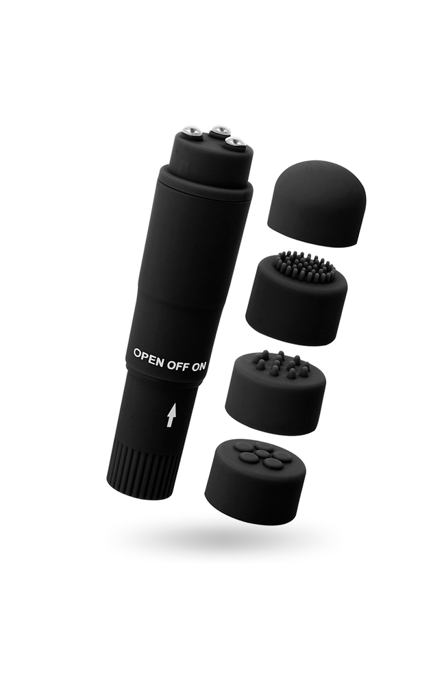 GLOSSY - MASSAGGIATORE TASCABILE KURT NERO