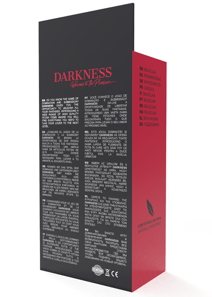DARKNESS - MASCHERA DI PRESENTAZIONE NERA