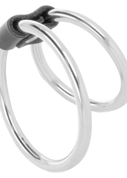 DARKNESS - ANELLO PER PENE DOPPIO IN METALLO