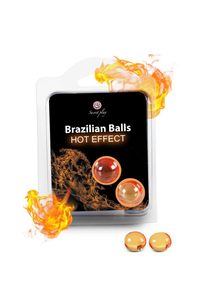 SECRETPLAY - PALLINE BRASILIANE EFFETTO RISCALDANTE 2 UNITÀ
