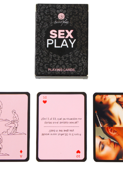 SECRETPLAY - CARTE DA GIOCO SEX PLAY (ES/EN)
