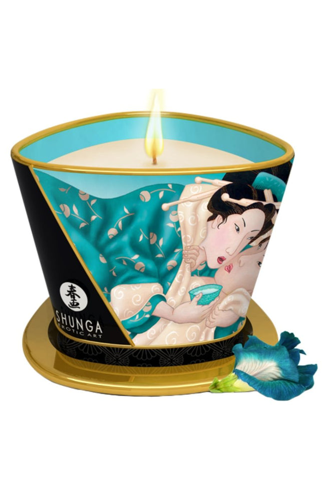 SHUNGA - CANDELA DA MASSAGGIO ISLAND BLOSSOMS 170 ML