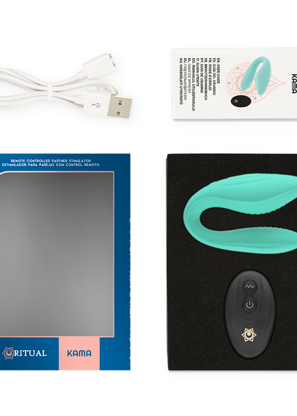 RITO - TELECOMANDO KAMA PER COPPIE AZABACHE