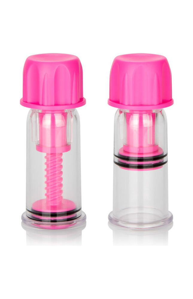 CALEXOTICS - VACCUM TWIST PINK NIPPLE SUCTION CUP