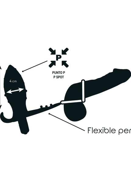 ADDICTED TOYS - PLUG ANALE CON DOPPIO ANELLO NERO