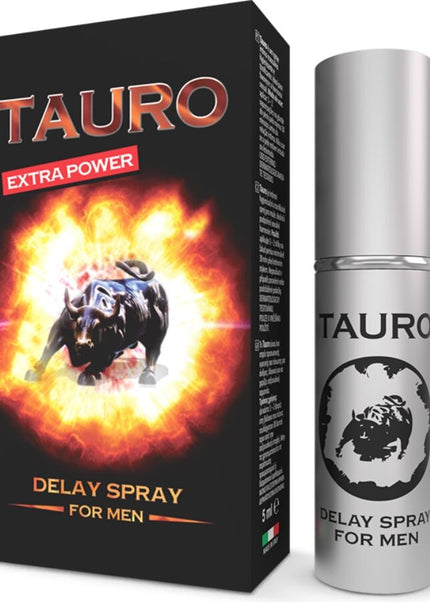 TAURO - SPRAY RITARDANTE EXTRA POWER PER UOMO 5 ML