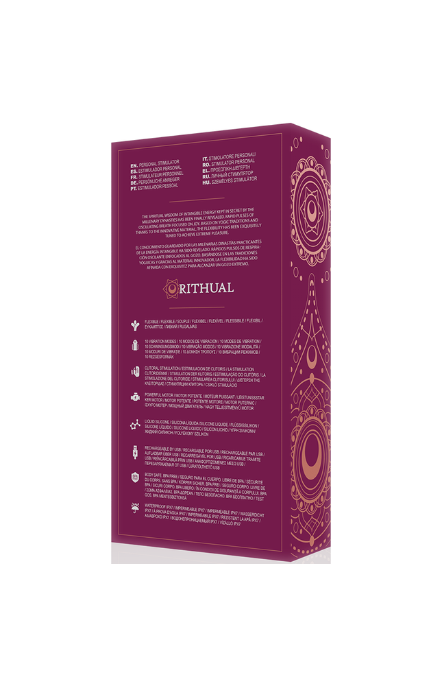 RITHUAL - E ANUSARA DOPPIO MOTORE RICARICABILE 2.0 ORCHIDEA