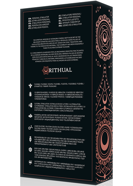 RITHUAL - E ANUSARA DOPPIO MOTORE RICARICABILE 2.0 ORCHIDEA