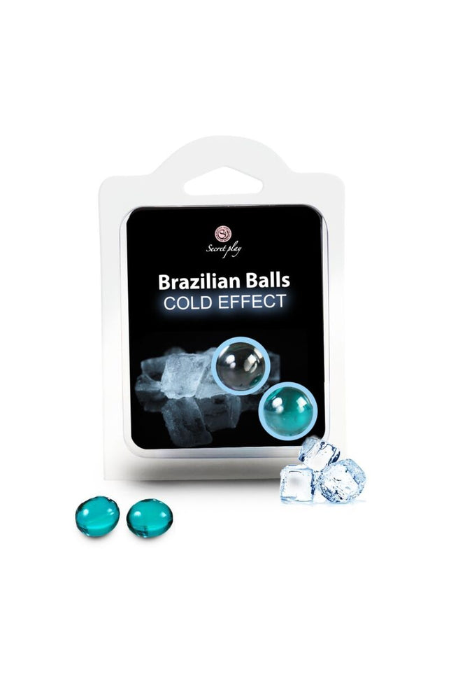 SECRETPLAY - PALLINE BRASILIANE EFFETTO FREDDO 2 UNITÀ