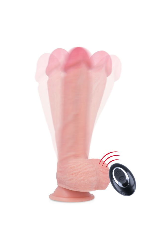 ROCKARMY - VIBRATORE IN SILICONE LIQUIDO TELECOMANDO PREMIUM APACHE 20.5 CM -O- 4.62 CM