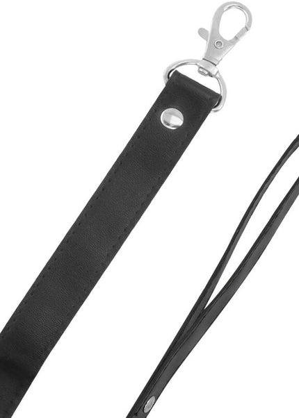 OSCURITÀ - COLLANA FODERATA CON CATENA IN TITANIO