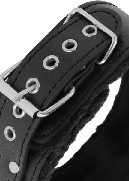 OSCURITÀ - COLLANA FODERATA CON CATENA IN TITANIO