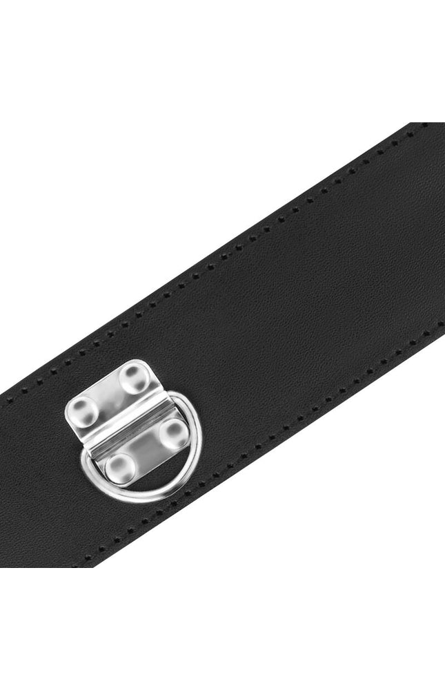 DARKNESS - COLLARE BDSM CON CHIUSURA NERA