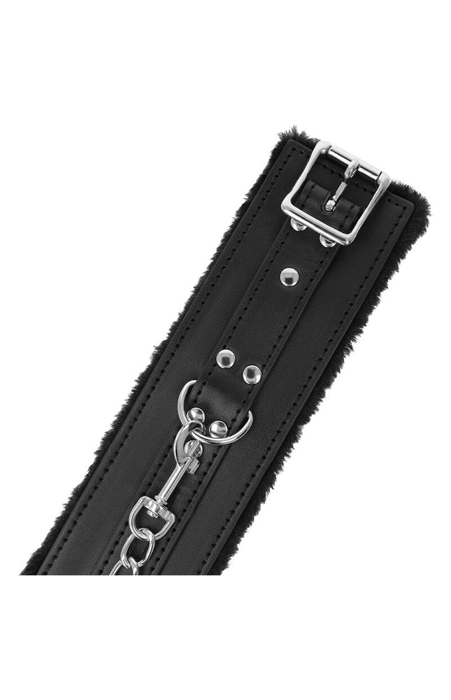 DARKNESS - MANETTE BDSM RIVESTITE NERE