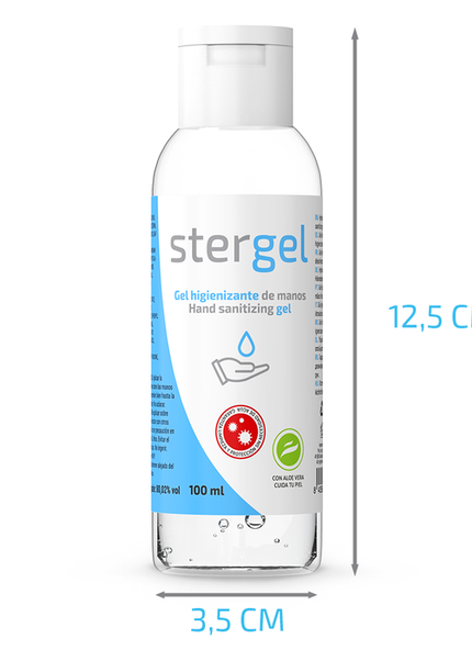 STERGEL - GEL IGIENIZZANTE MANI IDROALCOLICO ALOE VERA 100ML 