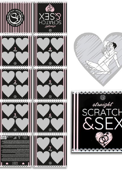 SECRETPLAY - GIOCO DI GRATTA E SESSO PER COPPIE ETERO (ES/EN/FR/PT/DE)