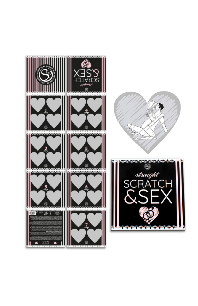 SECRETPLAY - GIOCO DI GRATTA E SESSO PER COPPIE ETERO (ES/EN/FR/PT/DE)