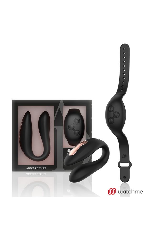 ANNE'S DESIRE - DUAL PLEASURE TECNOLOG A WATCHME NERO