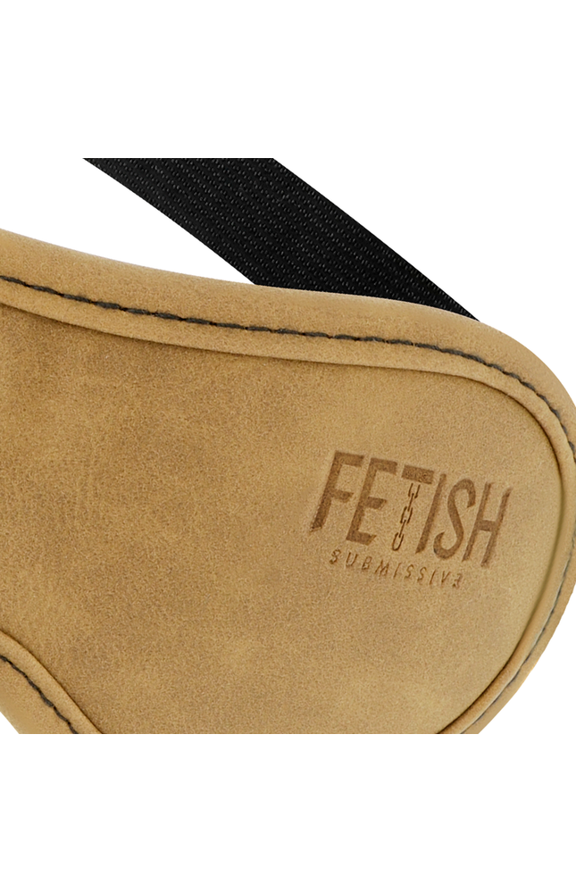 FETISH SUBMISSIVE ORIGIN - MASCHERA IN PELLE VEGANA CON FODERA IN NEOPRENE