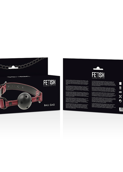 FETISH SUBMISSIVE DARK ROOM - GAG TRASPIRANTE