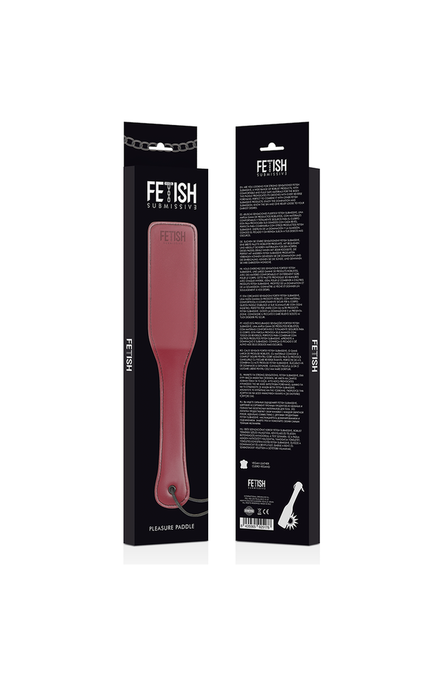 FETISH SOTTOMESSO CAMERA OSCURA - FRUSTA IN PELLE VEGANA