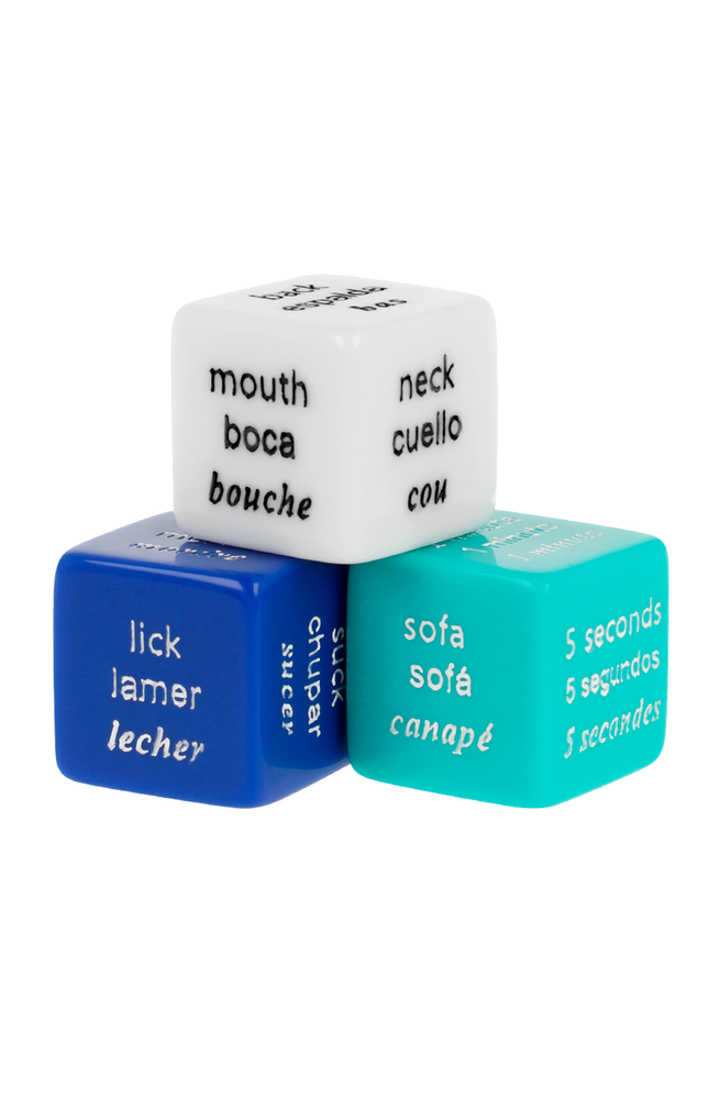 WATERFEEL - GIOCO DI DADI EROTICI ES/FR/EN