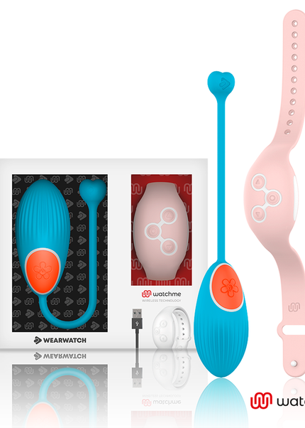 WEARWATCH - TECNOLOGIA WATCHME TELECOMANDO UOVO BLU / ROSA