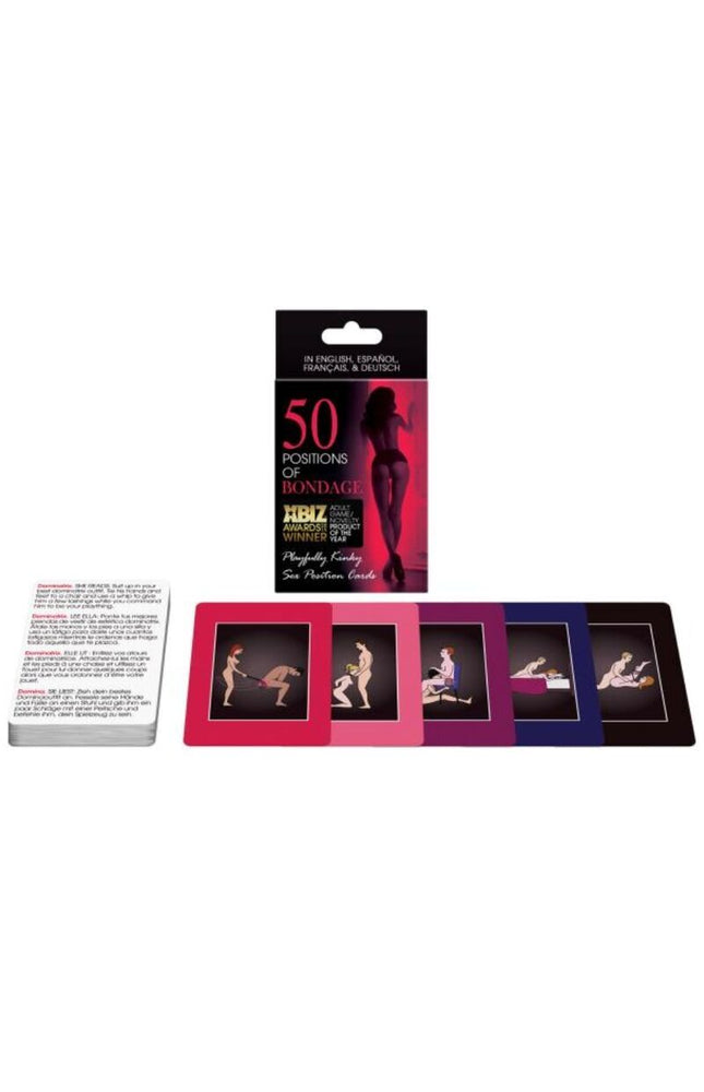 KHEPER GAMES - 50 POSIZIONI DI CARTE BONDAGE